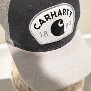 Carhartt Black and Gray Hat